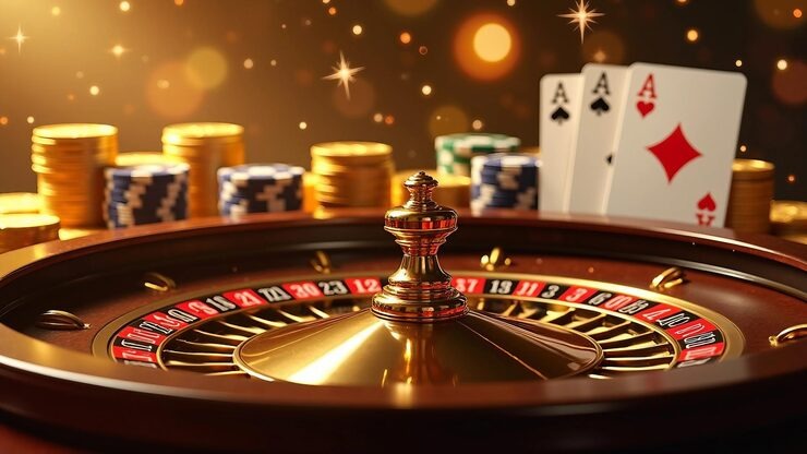 Live casino dealer and sports betting interface